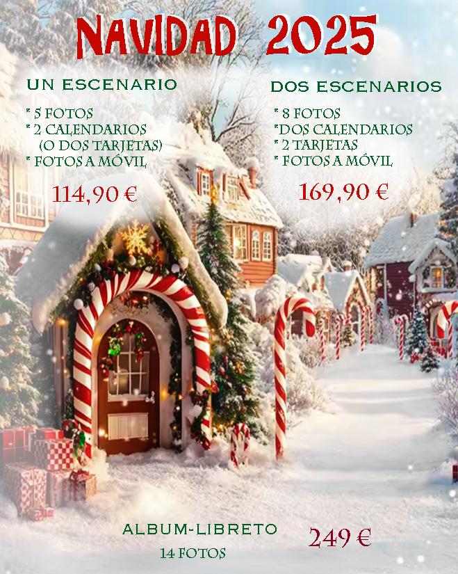 SESION FOTOS FAMILIA NIÑOS NAVIDAD 2025